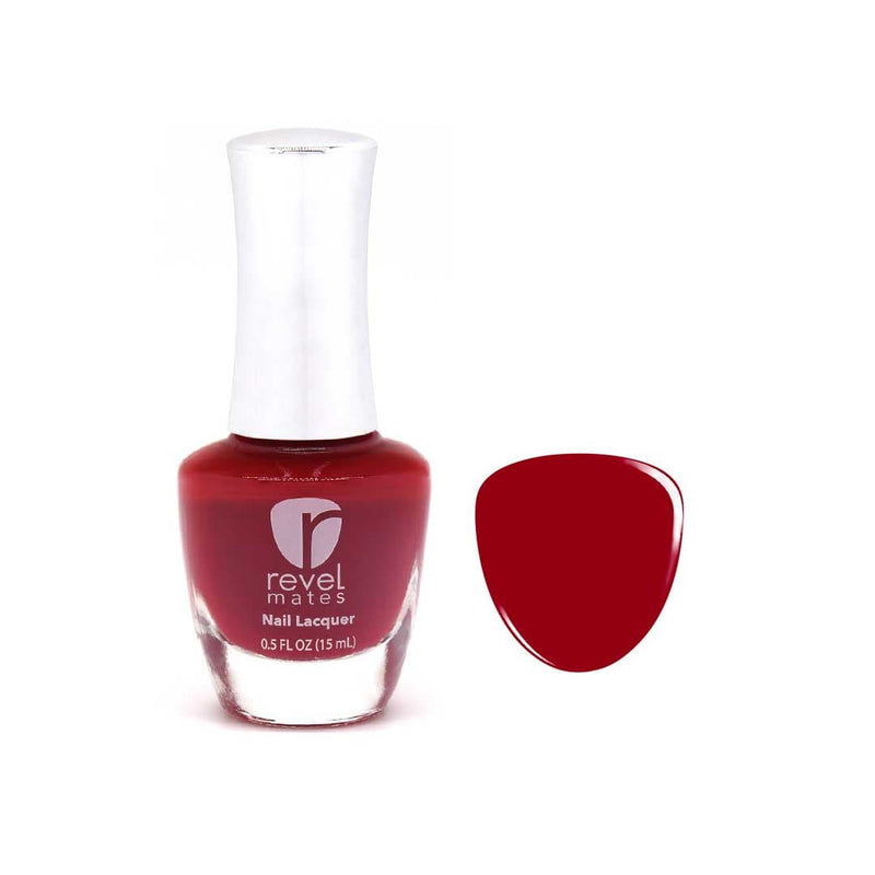 P328 Satin Red Crème Nail Polish