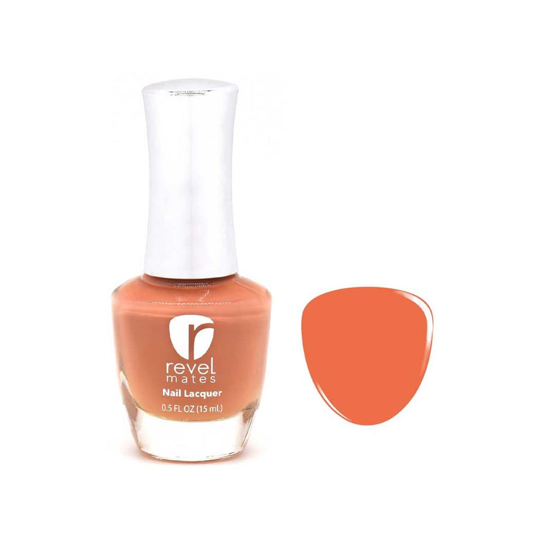 P344 Molly Orange Crème Nail Polish