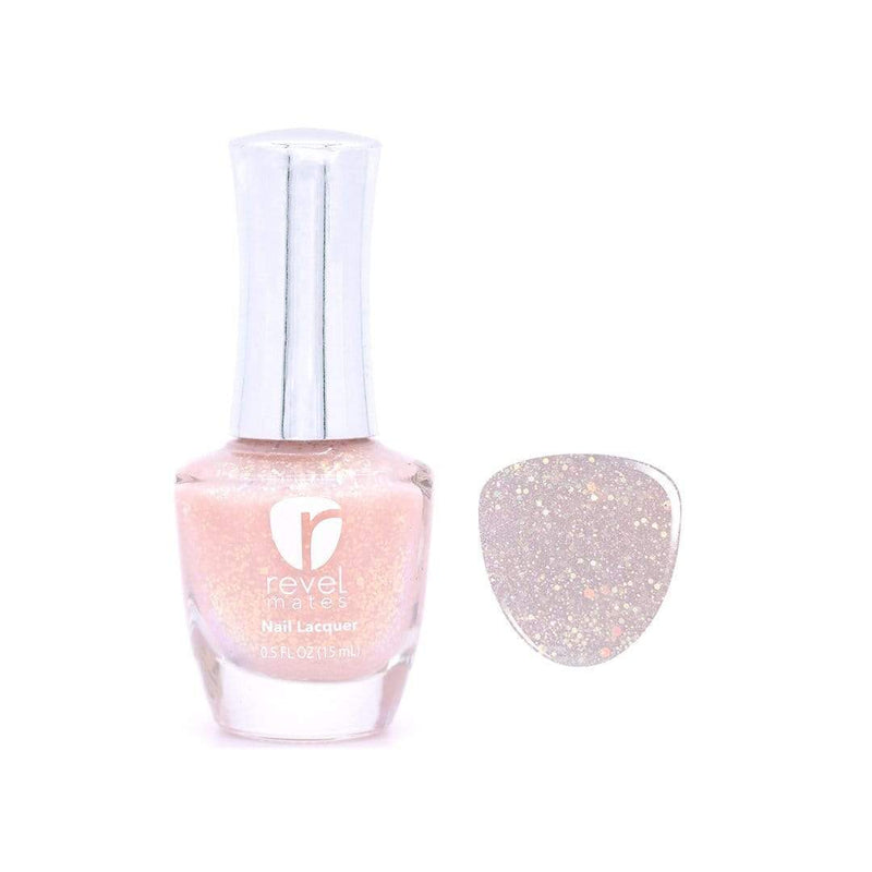 P561 Divine Pink Glitter Nail Polish