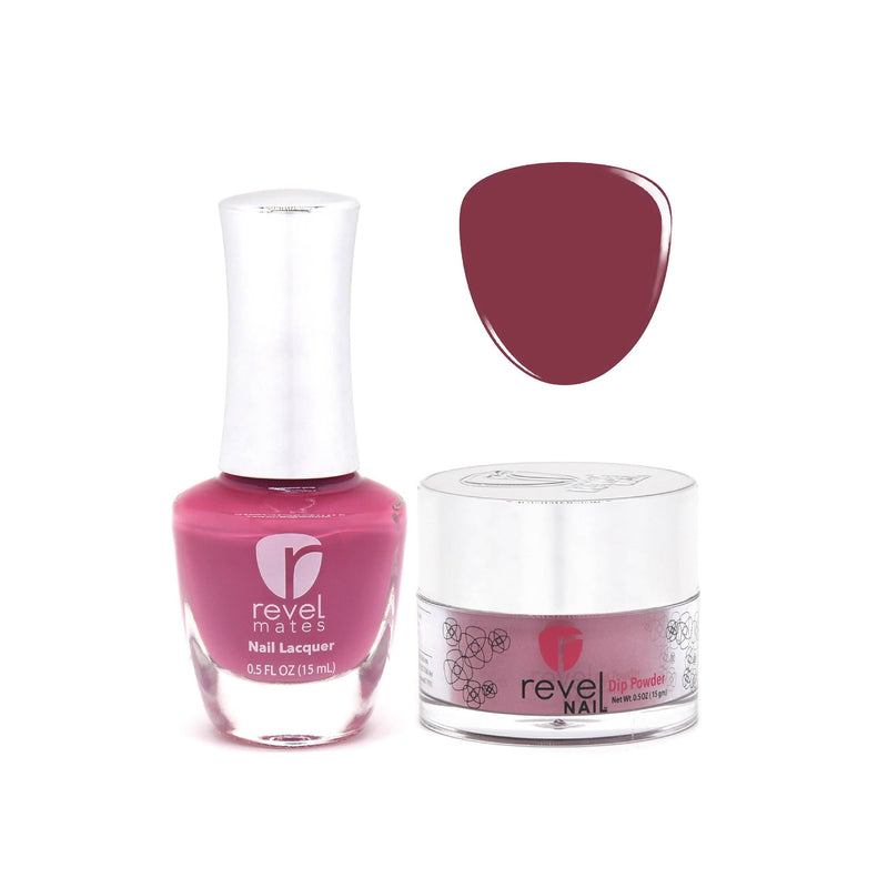 D340 Truth Mauve Crème Nail Polish + Dip Powder Set