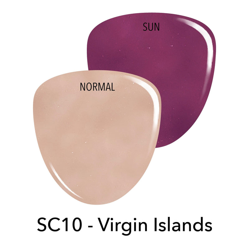 Sun Changing Nails SC10 Virgin Islands